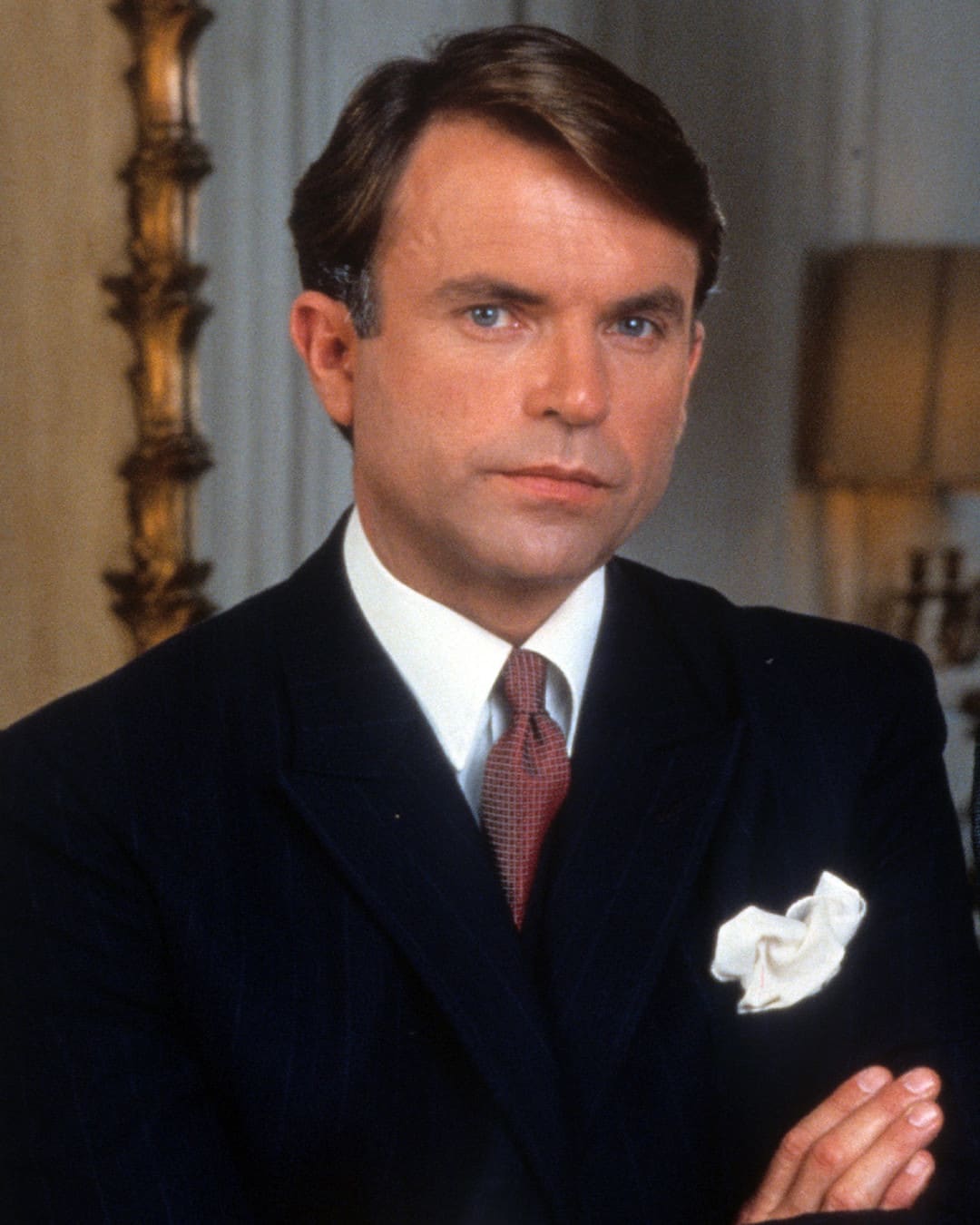 A portrait of Sam Neill