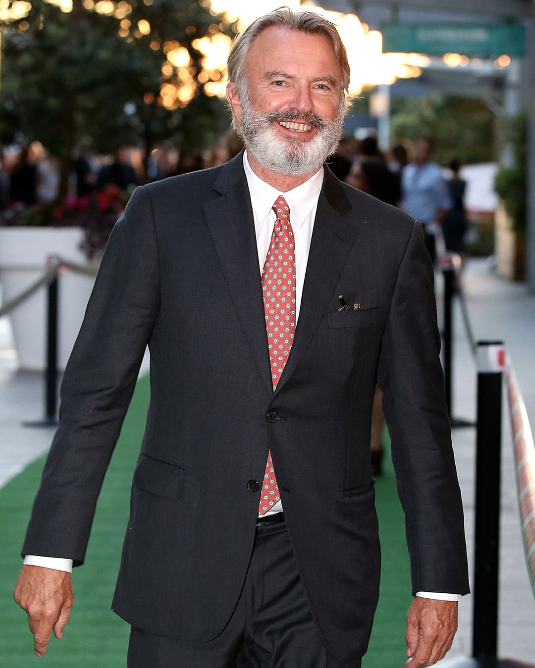 A portrait of Sam Neill