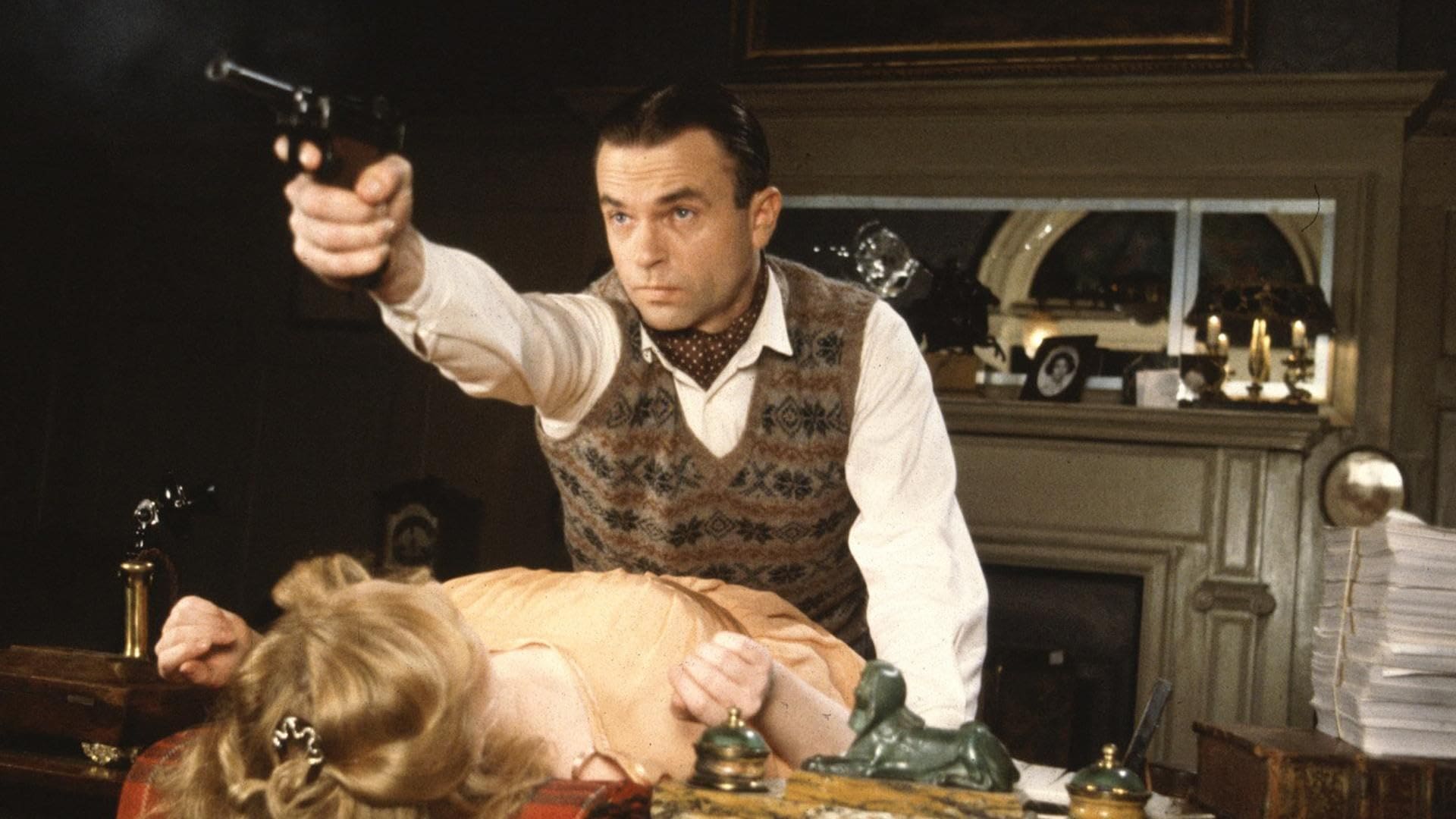 Sam Neill as Sidney Reilly in Reilly, Ace of Spies